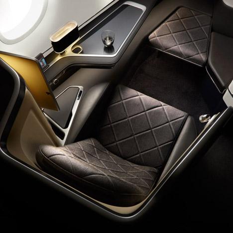 Dreamliner interior for British Airways by Forpeople