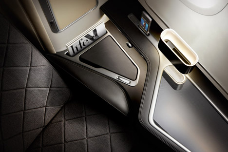Dreamliner interior for British Airways by Forpeople