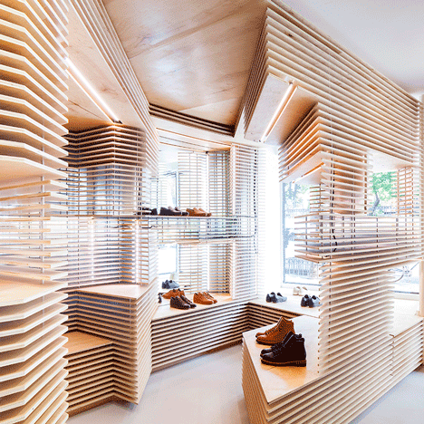 Feit's New York shoe store by Jordana Maisie