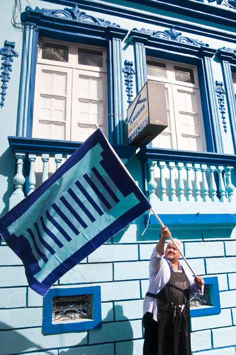 Florianopolis Design Biennale flags by Thonik