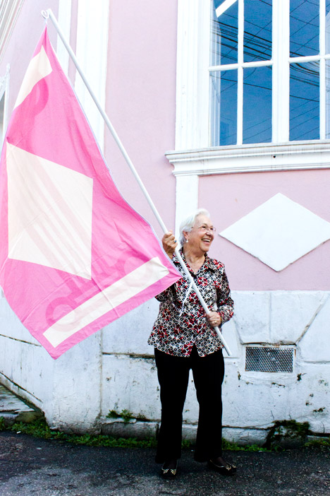 Florianopolis Design Biennale flags by Thonik