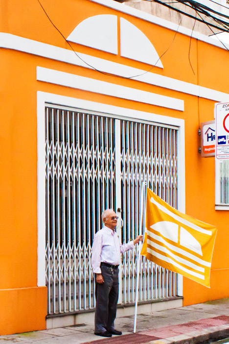 Florianopolis Design Biennale flags by Thonik