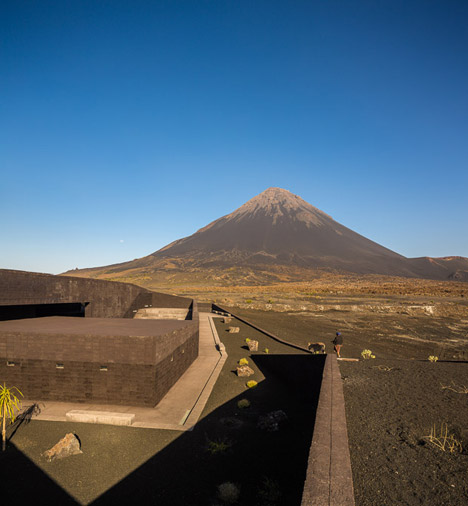 Fogo Island Natural Park, Cape Verde by OTO Architects
