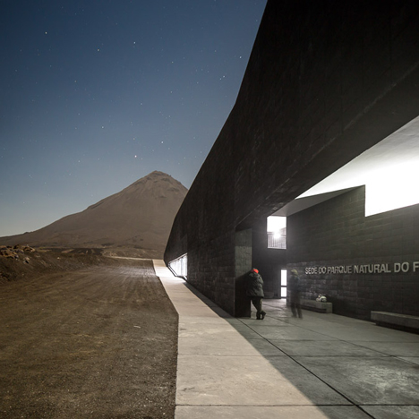 Award-winning building destroyed by volcano seven months after completion