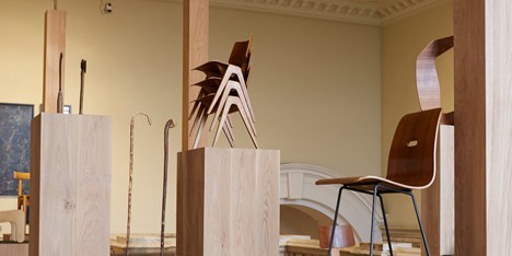 Robin Day Works in Wood exhibition at the V&A