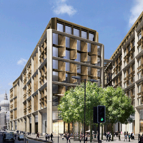 Bloomberg Place in the City of London by Foster + Partners