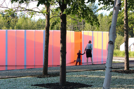 Get Wet installation by Groupe A / Annexe U