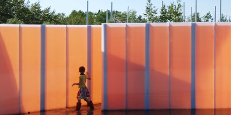 Get Wet installation by Groupe A / Annexe U