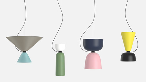 Hem - Alphabeta Lamp by Luca Nichetto
