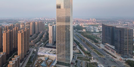 Jiangxi Nanchang Greenland Zifeng Tower by SOM