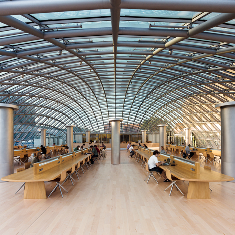 Joe and Rika Mansueto Library by Helmut Jahn