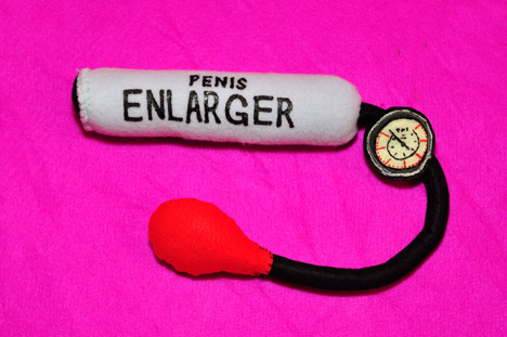Lucy Sparrows Stitched Sex Shop