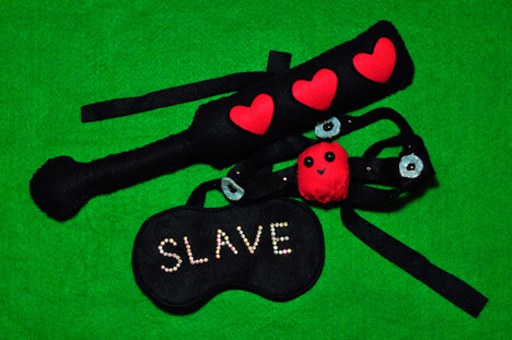 Lucy Sparrows Stitched Sex Shop