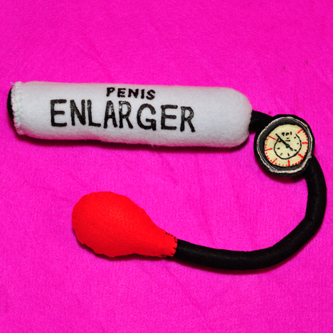 Lucy Sparrows Stitched Sex Shop