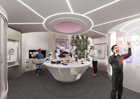 Foster + Partners reveals concept for 3D-printed Mars habitat built by robots