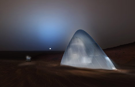 Mars Ice House by Clouds Architecture Office and SEArch