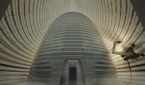 Mars Ice House by Clouds Architecture Office and SEArch