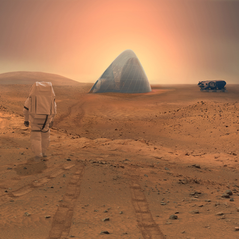 Mars Ice House by Clouds Architecture Office and SEArch