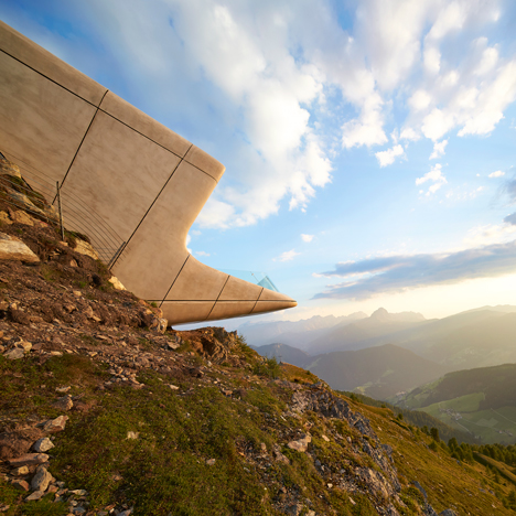 Messner Mountain Museum by Zaha Hadid photographer by Hufton+Crow