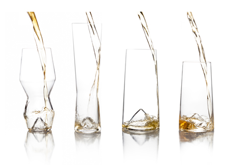 Monti beer glasses designed by Sempli