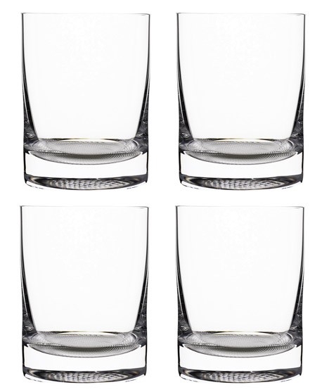  Red Wine Tumblers by Adolf Loos