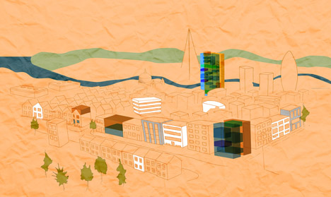 Connect housing infill concept by Lipton Plant Architects