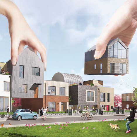 Custom Build housing solution proposed by Igloo and HTA Architects