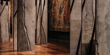 The Ogham Wall by Grafton Architects at the Victoria and Albert Museum
