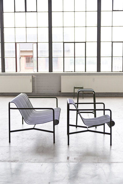 Palissade outdoor furniture by Studio Bouroullec for Hay