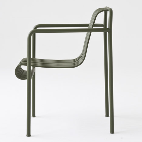 Palissade outdoor furniture by Studio Bouroullec for Hay