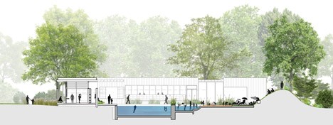 Peckham Rye Lido in London by Studio Octopi