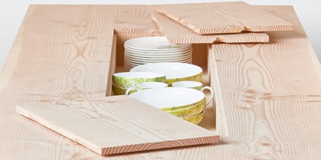 Planks furniture collection by Max Lamb for Benchmark