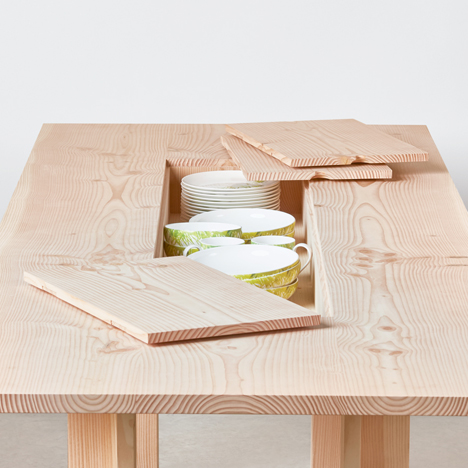 Planks furniture collection by Max Lamb for Benchmark