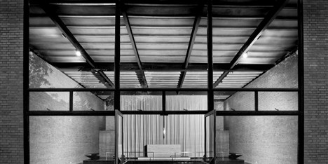 Robert Carr Memorial Chapel by Mies van der Rohe
