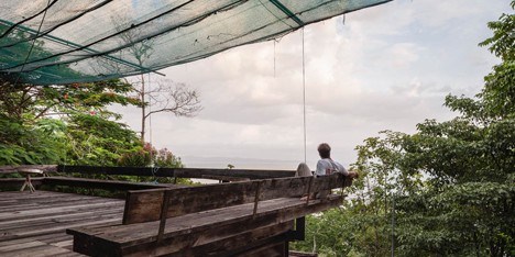 Patrick Dillon’s SaLo House is an off-grid forest dwelling overlooking the Pacific Ocean