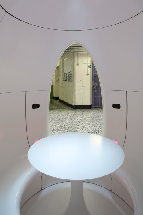 Seeds prison pods by Karl Lenton