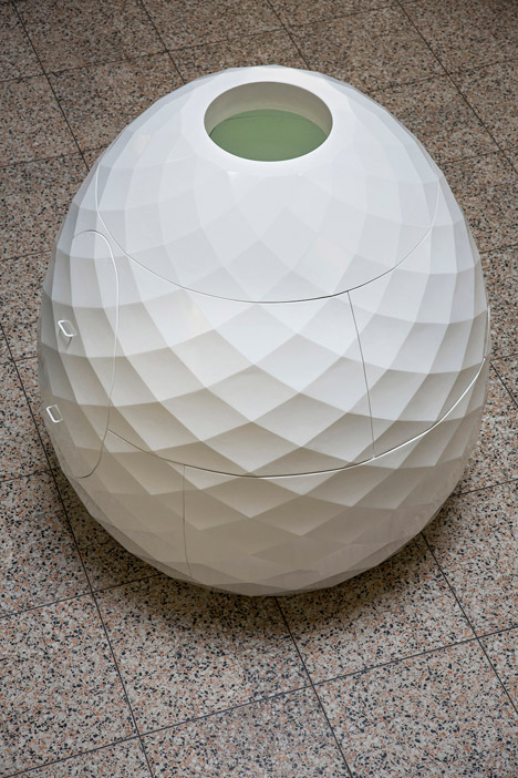 Seeds prison pods by Karl Lenton