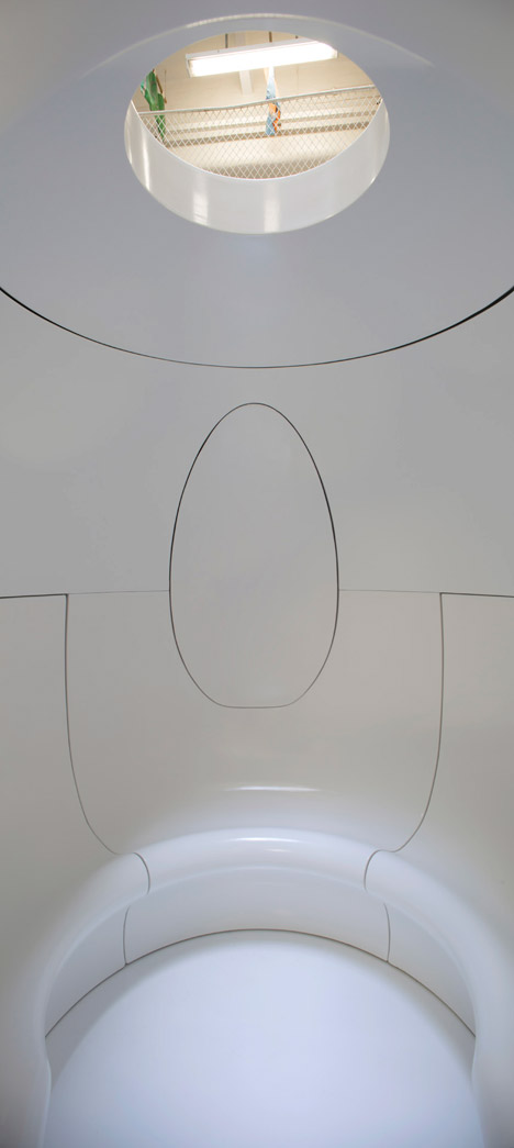Seeds prison pods by Karl Lenton