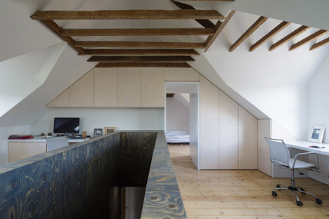Semi-detached house in Oxford by Delvendahl Martin Architects
