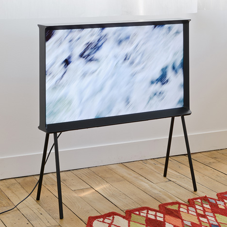 Serif TV by Ronan and Erwan Bouroullec for Samsung