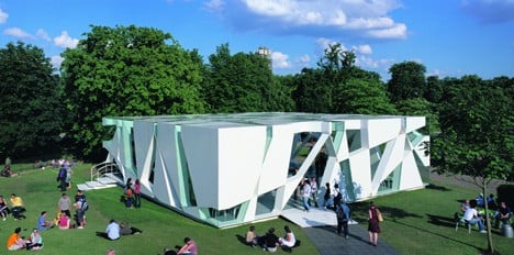 Serpentine Gallery Pavilion 2002 by Toyo Ito and Cecil Balmond