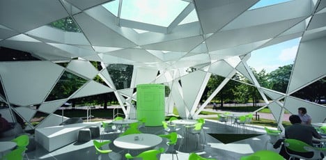 Serpentine Gallery Pavilion 2002 by Toyo Ito and Cecil Balmond