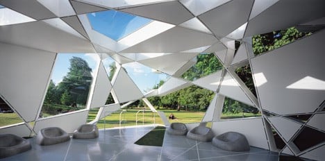 Serpentine Gallery Pavilion 2002 by Toyo Ito and Cecil Balmond