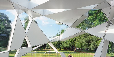 Serpentine Gallery Pavilion 2002 by Toyo Ito and Cecil Balmond