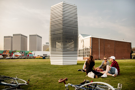 Smog Free Tower by Daan Roosegaarde
