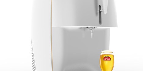 Marc Thorpe designs a mini draught beer dispenser for Stella Artois