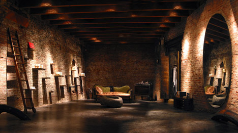 Studio Dror's flagship store for Yigal Azrouel in New York's Meatpacking District