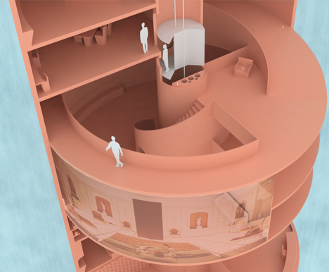 Mars habitat designed by Team Staye