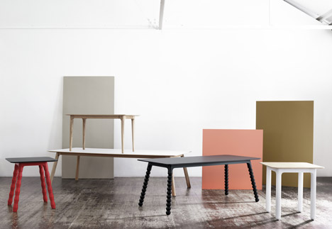 Hub table by Yves Behar for Tylko
