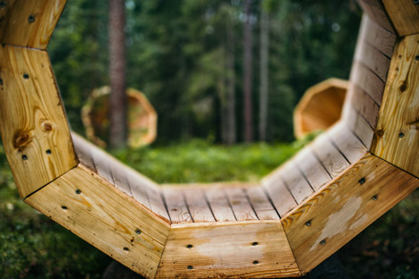 Unplugged Kingsize Megaphones by Estonian Academy of Arts interior architecture students